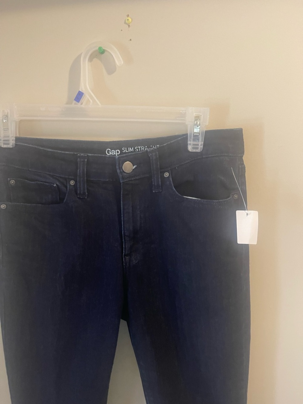 GAP Women's Skinny Jeans in Dark Blue Wash